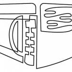 Illustration of microwave
